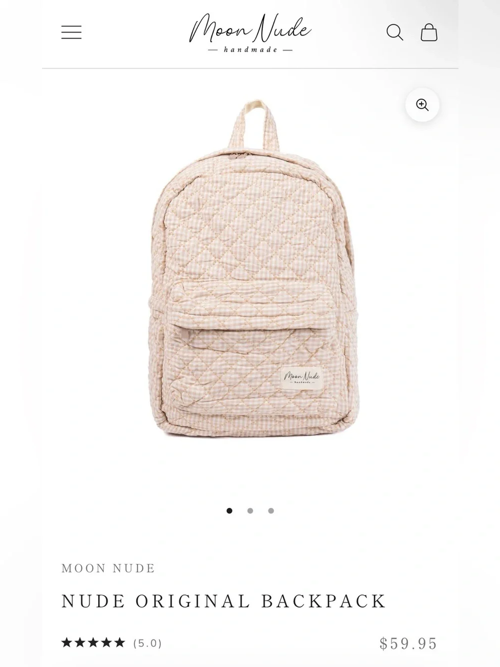 Moon Nude Original Backpack
